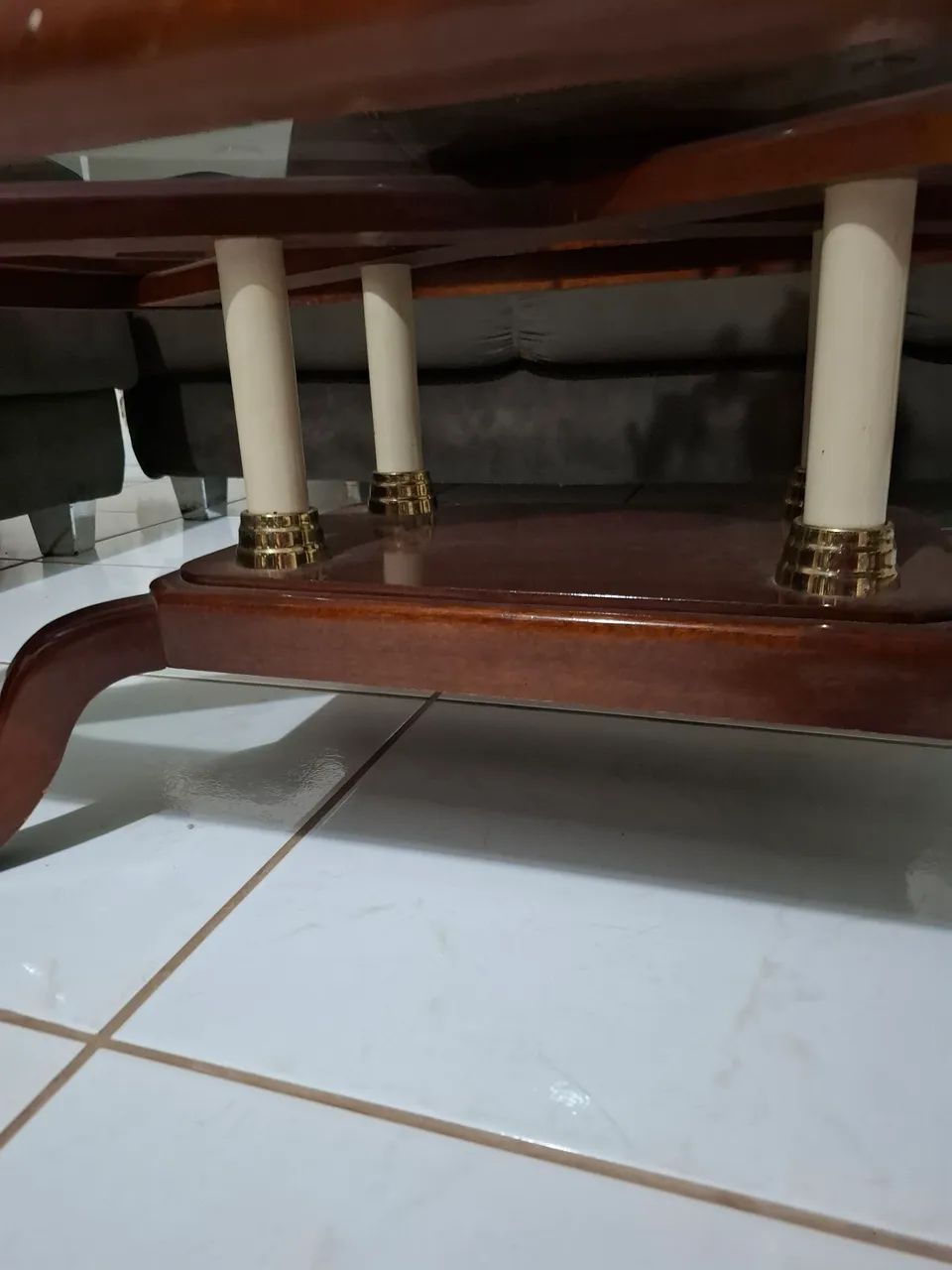Mesa de centro madeira (mogno) - Foto 3
