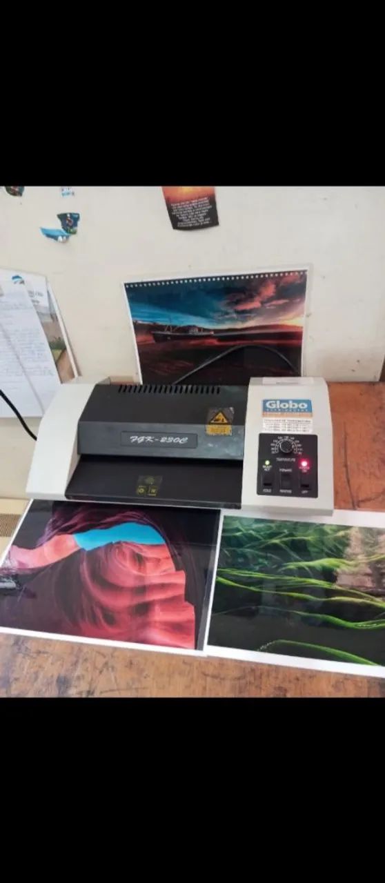 Plastificadora Laminadora profissional FGK320C A4 - Foto 2