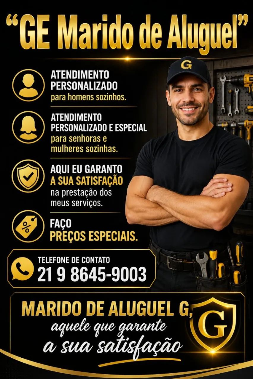 MARIDO DE ALUGUEL !!!