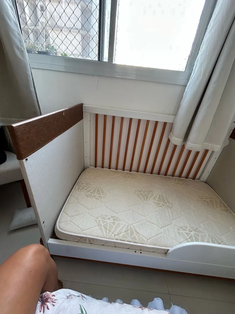 Berço Tess Matic + colchão | Transforma em mini cama - Foto 3