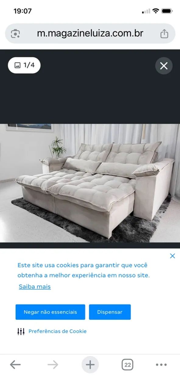 Sofá retrátil - Foto 2