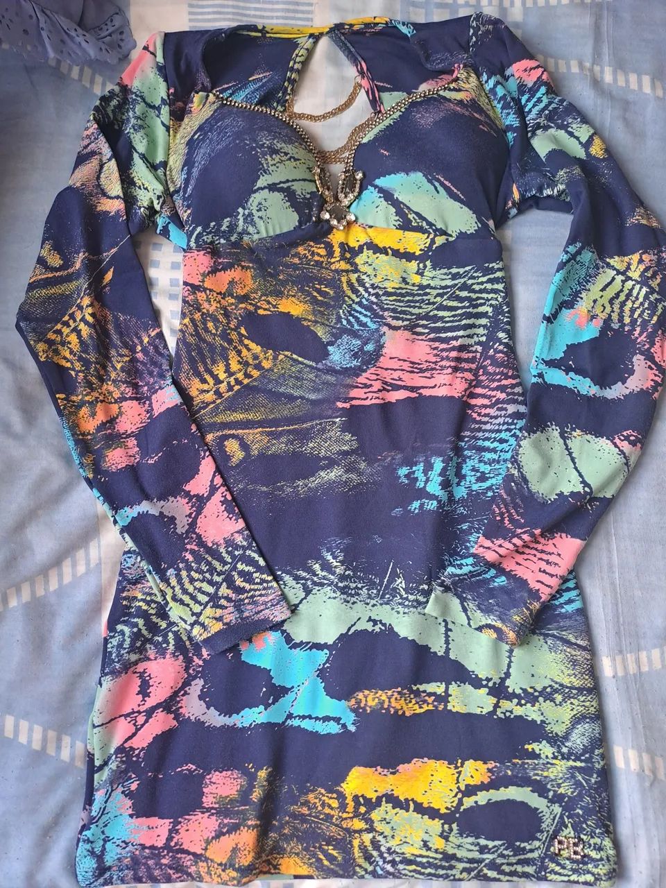 Vestido Azul Pit Bull 