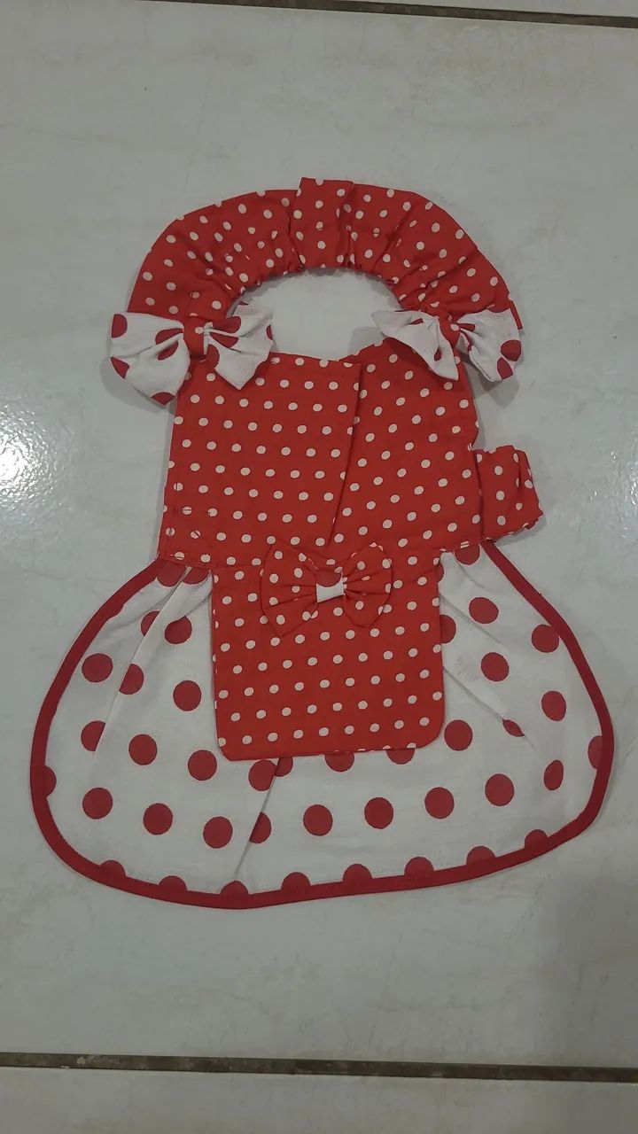 Roupas pra cachora raça pequena ( 90 peças) - Foto 3