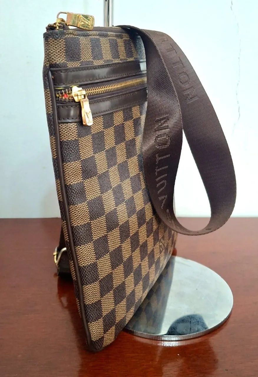 Bolsa Louis Vuitton Bosphore - Alça Transversal - Ótimo Estado - Foto 3