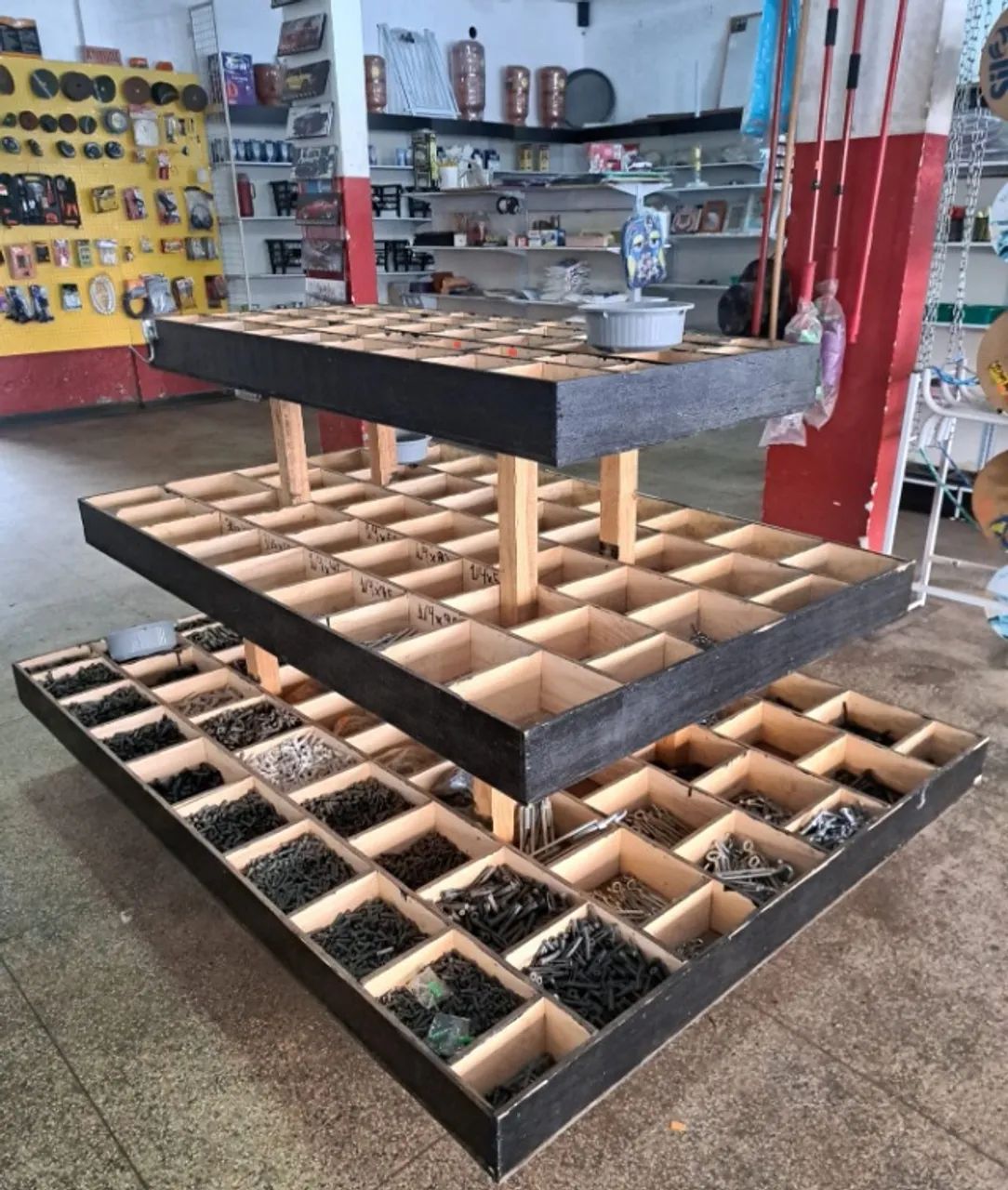 Expositor Para Parafusos Arruelas etc