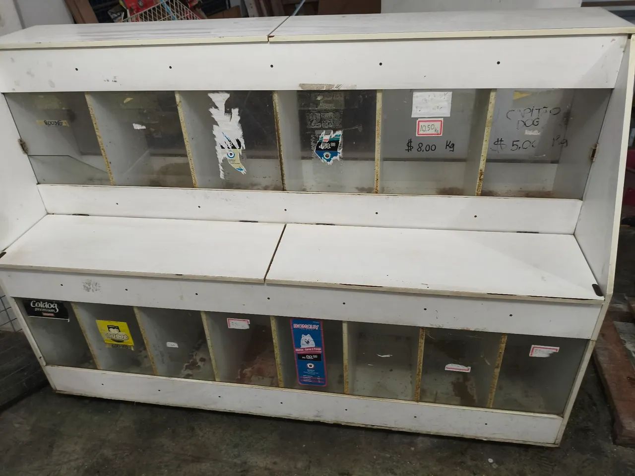 Expositor 22 baias para ração - petshop - Foto 2