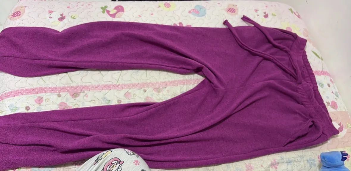 calça lã roxa - Foto 2