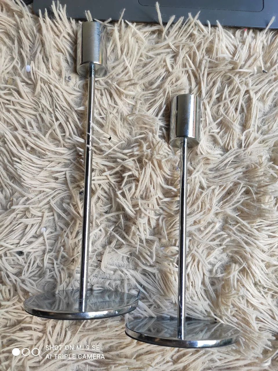 Castiçal inox 