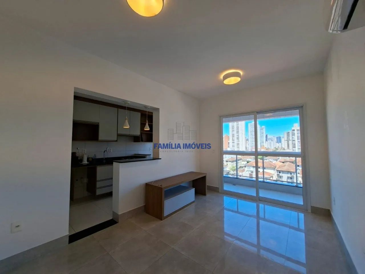 Apartamento para alugar 1 suite lazer completo Embaré Santos SP