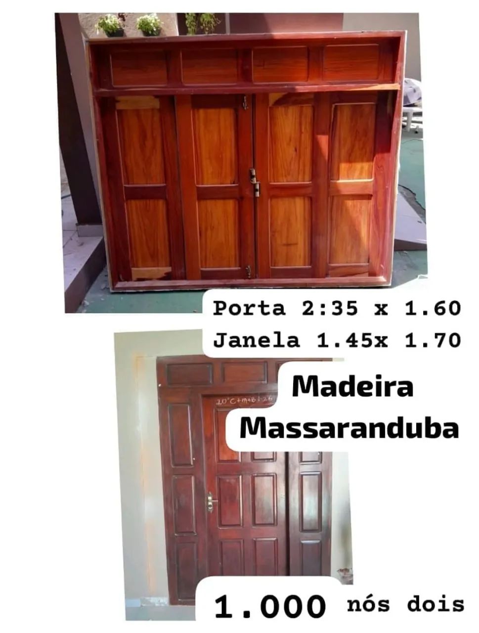 Janela e porta