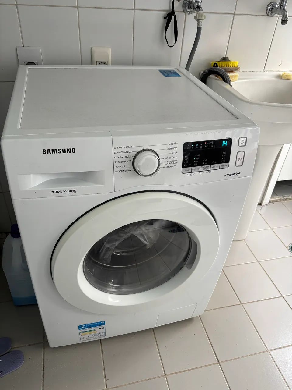 Máquina de lavar Samsung 