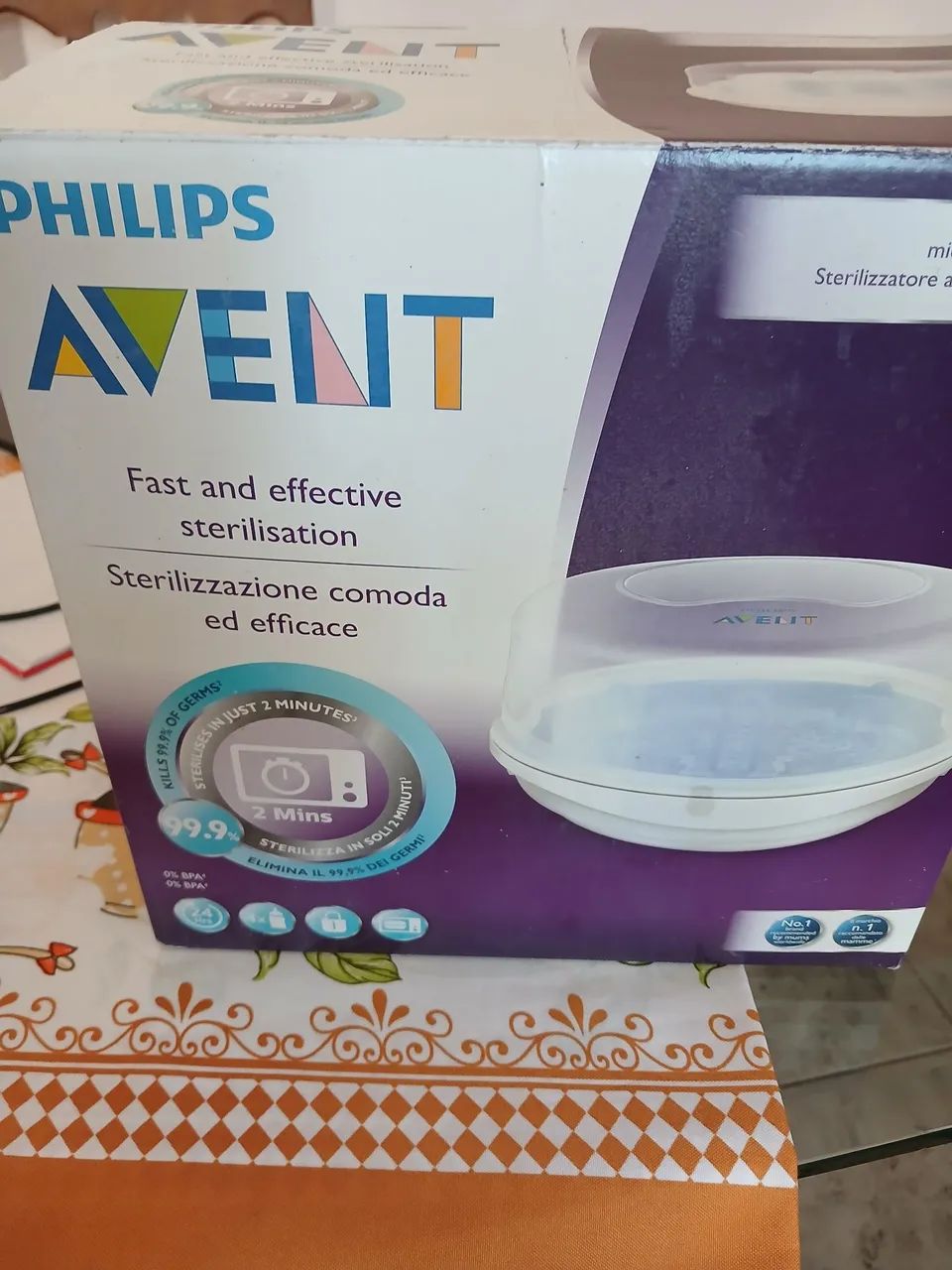 Esterilizador Avent ( Phillips).