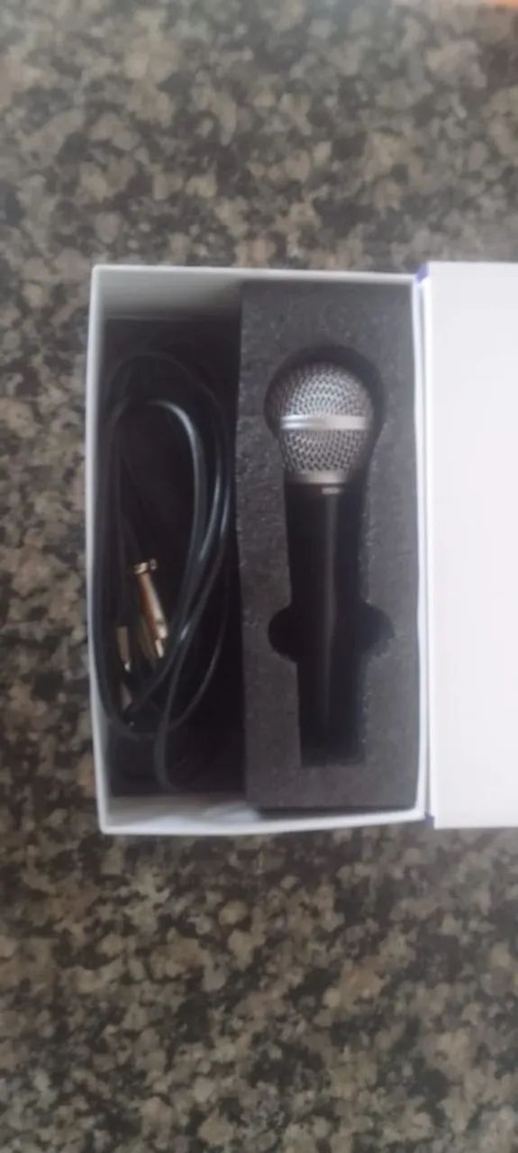 Microfone Simples de Palco