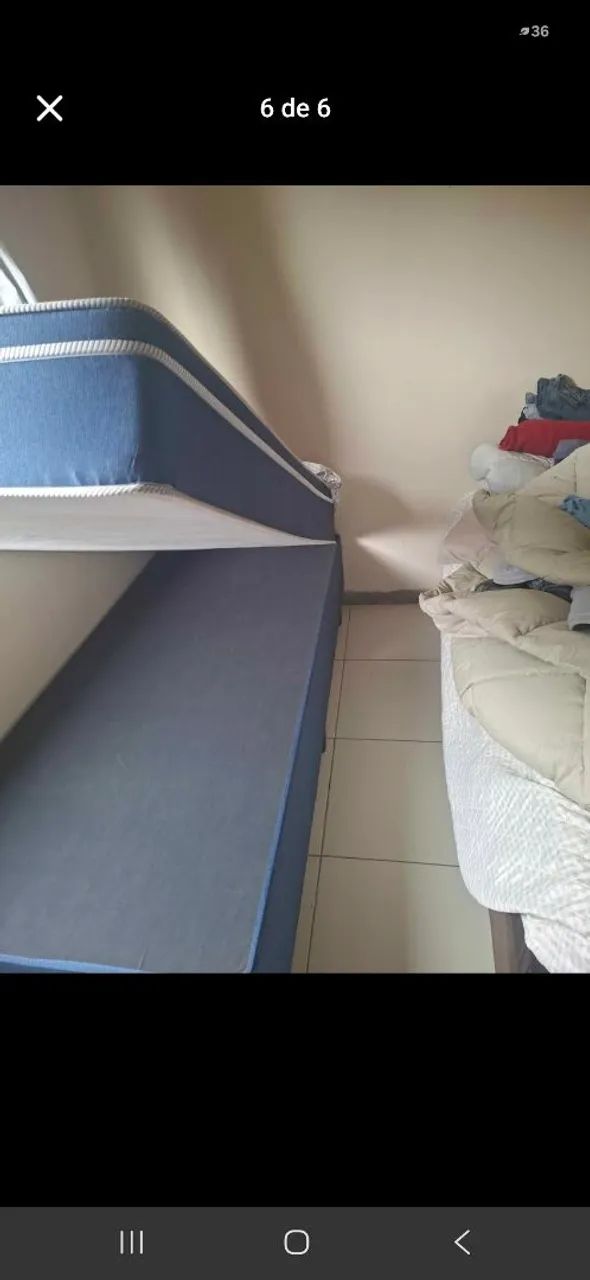 Cama box solteiro 