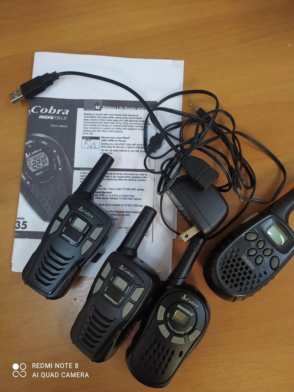 Quatro Micro talk rádio comunicador 