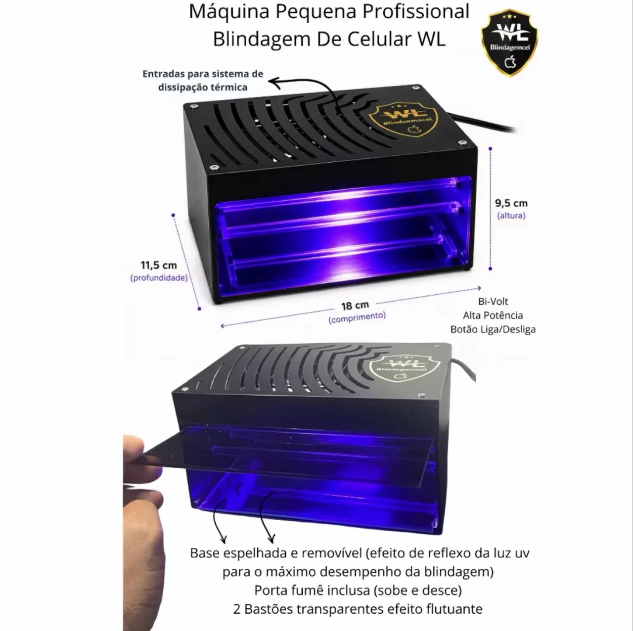 Máquina para blindagem de celular - Foto 3