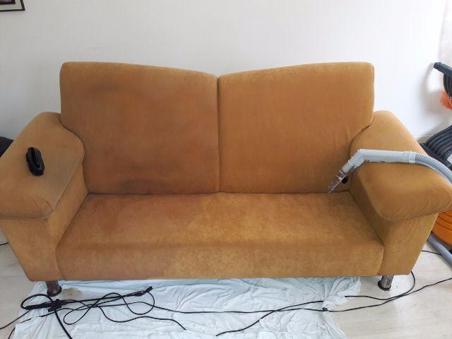 Limpeza / lavagem de sofá * - Foto 4