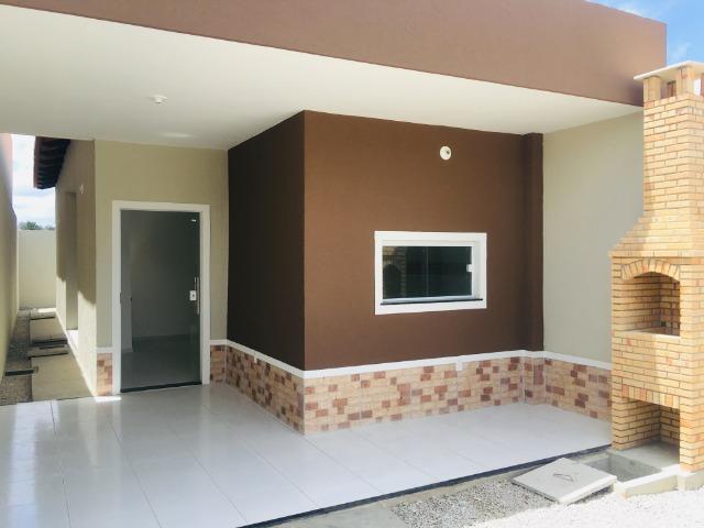 Casa com estilo moderno com doc. gratis 2 quartos,2 wcs ,em fortaleza-pedras - Foto 3