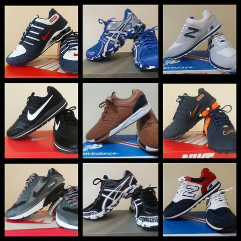 varios tenis de marca