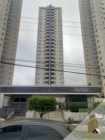 Lindo Mobiliado - Parque Pantanal 3 c/ 101 mts² - Andar Alto/Sol da Manhã
