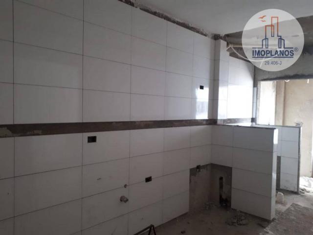 Apartamento com 2 dormitórios à venda, 95 m² por r$ 399.000,00 - canto do forte - praia gr - Foto 11