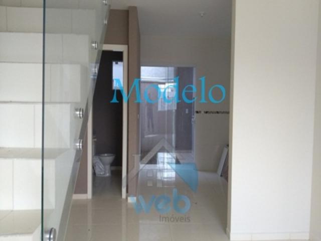 sobrado, CIC, Vitória Régia, dois quartos, suíte, churrasqueira. - Foto 9