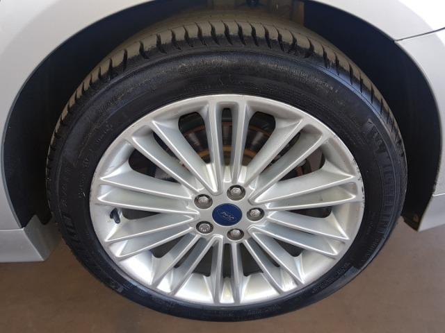 Ford fusion titanium awd 4x4 automatico 2014/2015 prata completo + teto-solar - Foto 12