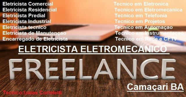 Eletricista Eletrotécnico Freelance