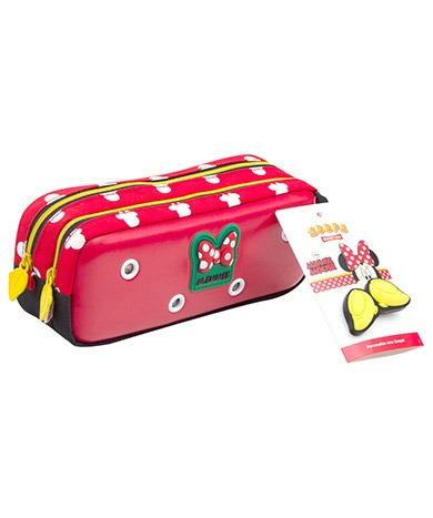 Estojo 2 divisórias Minnie 15 Zoops Sestini