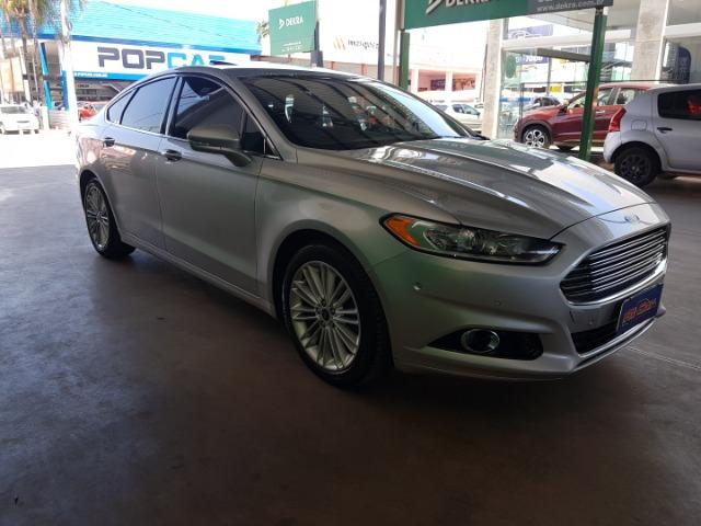 Ford fusion titanium awd 4x4 automatico 2014/2015 prata completo + teto-solar - Foto 3