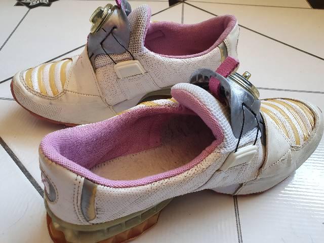 puma disc rosa e branco puma disc rosa e branco
