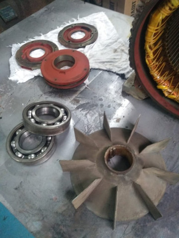 Motor Weg 1180 RPM trifásico 4 polos - Foto 3