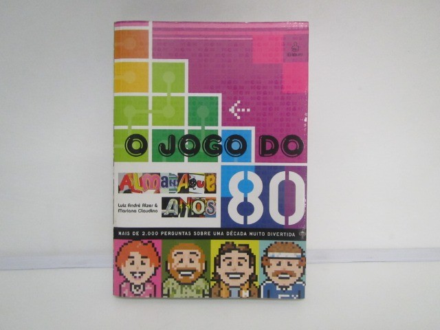 Livro Jogo- O jogo do almanaque anos 80
