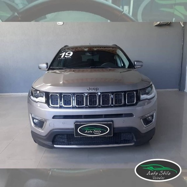 JEEP COMPASS LIMITED 2.0 2019/2019 PRATA COMPLETO