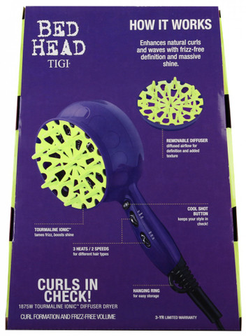 Secador difusor discount bed head curlipops