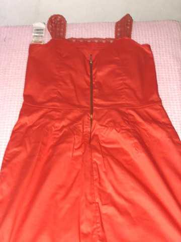 Vestido Salmão Lindo Novo - Foto 2