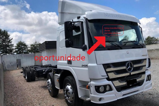 MB MERCEDES BENZ ATEGO 2426 BITRUCK 8X2 ANO 2014