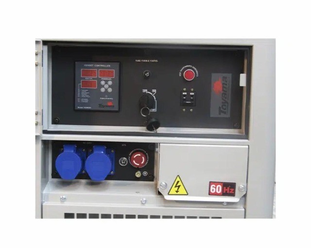 Gerador de Energia Diesel 10 kva Monofásico 110/220V Toyama TDWG sge-N12000   Silenciado - Foto 5