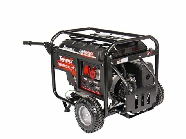 Gerador de Energia Gasolina 8.75 KVA Trifásico 380V Toyama TG8000CXE3-XP Part Elética  - Foto 3