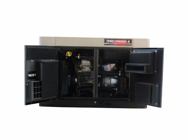Gerador de Energia Diesel 10 kva Monofásico 110/220V Toyama TDWG sge-N12000   Silenciado - Foto 4