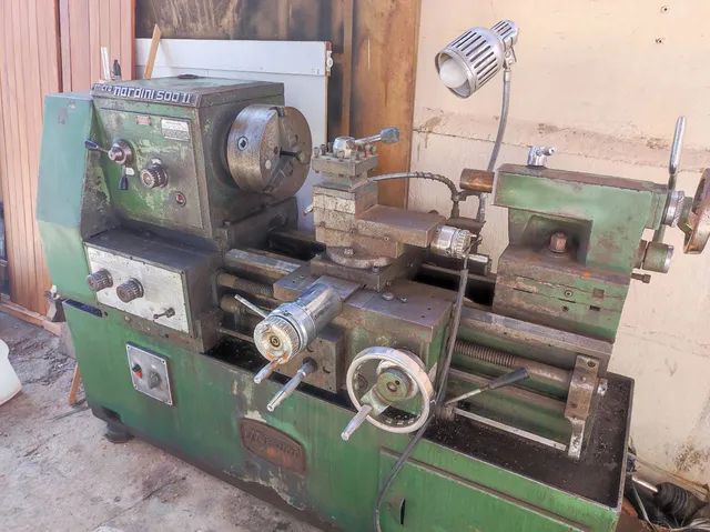 TORNO MECANICO NARDINI MICRO 500 ES Vintage Lathe Machine Tool