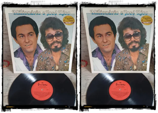 Lp Milionario E Jose Rico - Amor Vol. 10 (1980) C/ Encarte