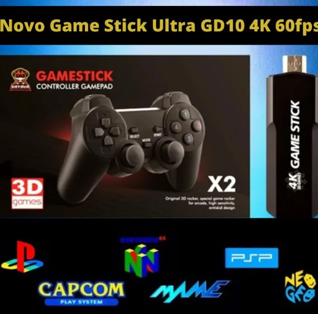 Como Adicionar Jogos Pelo Celular no Novo Game Stick 4K GD10 