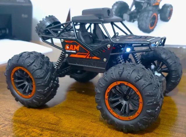 Carro Rally Off Road 4WD Controle Remoto Profissional 1/18