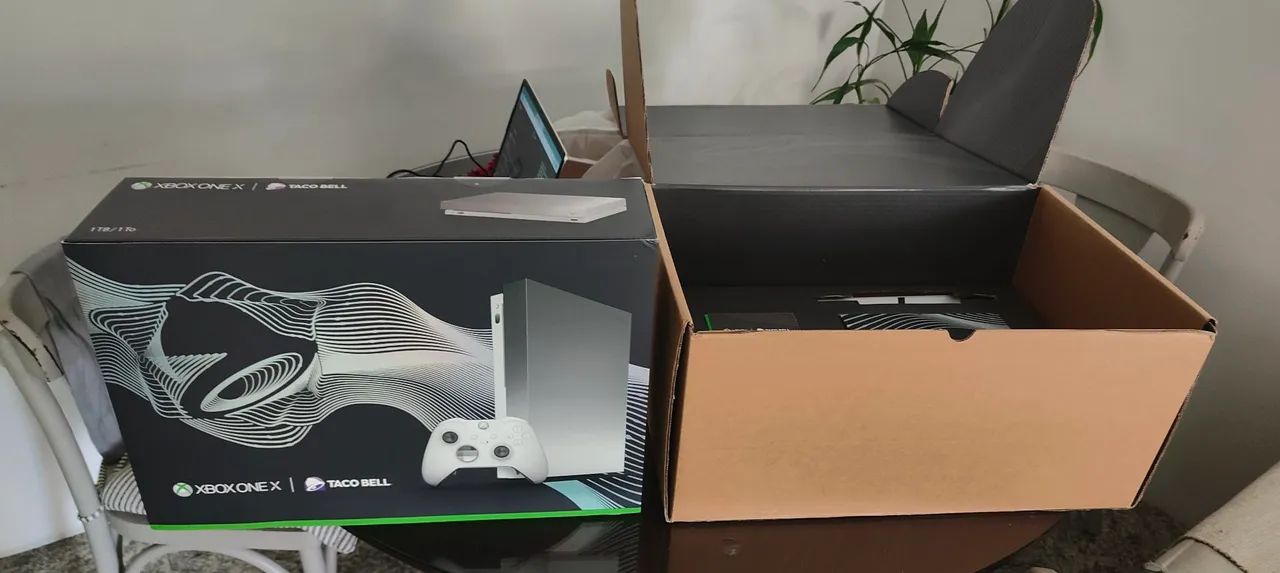 Xbox one x 1tb Edição limitada Taco Bell Novo lacrado  - Foto 4