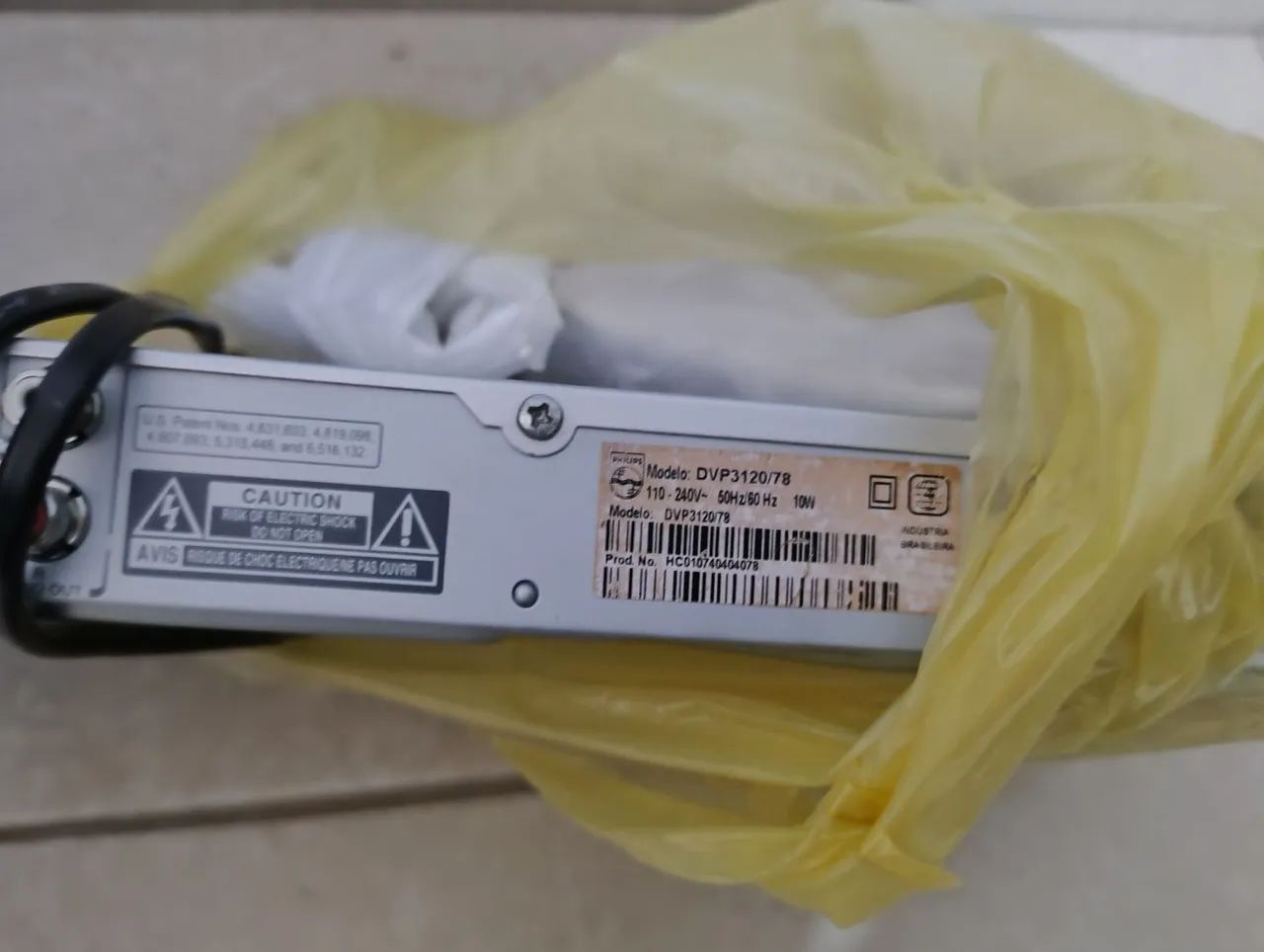 Controle original DVD Player Philips DVP3120/78 - Foto 3