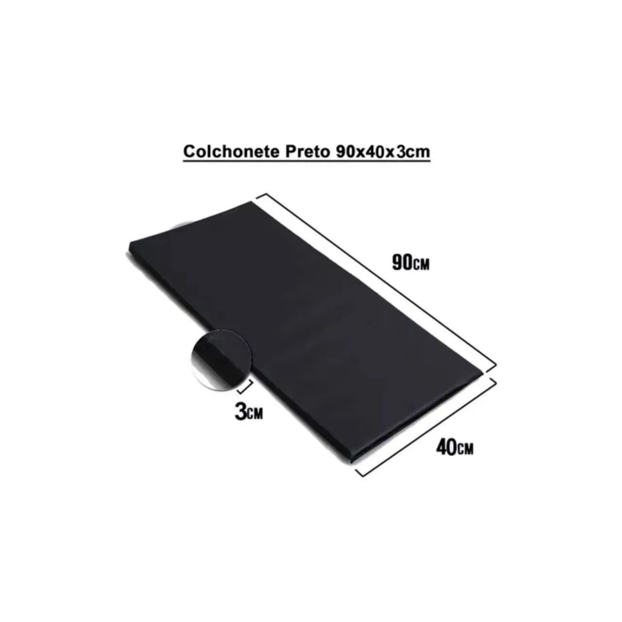 Colchonete Kit 6 Colchonete 90x40 abdominais, Yoga, pilates - Foto 5