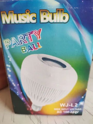 Lâmpada discoteca Bluetooth na promoção - Foto 2