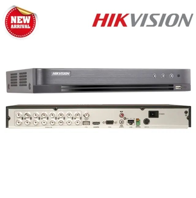 DVR 16 CANAIS GRAVADOR DIGITAL HIKVISION DS-7216HQHI-K1