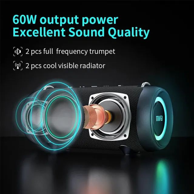 Caixa de som Bluetooth Mifa A90 PROMOÇÃO! - Foto 3